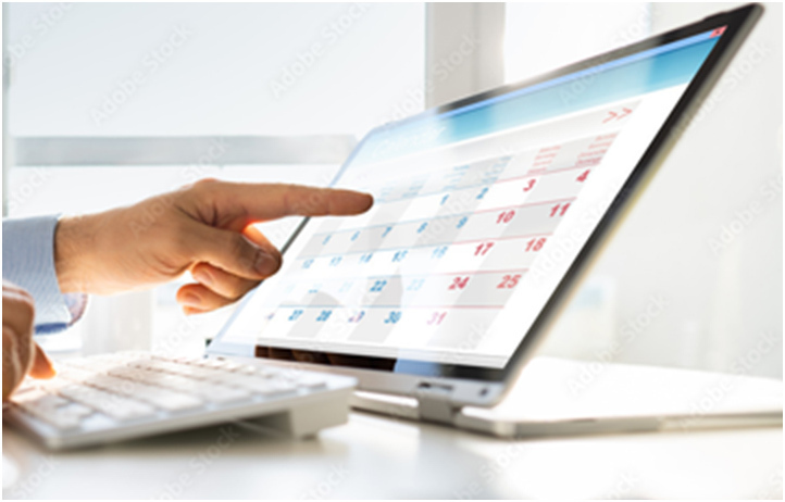 スケジュール管理のイメージ